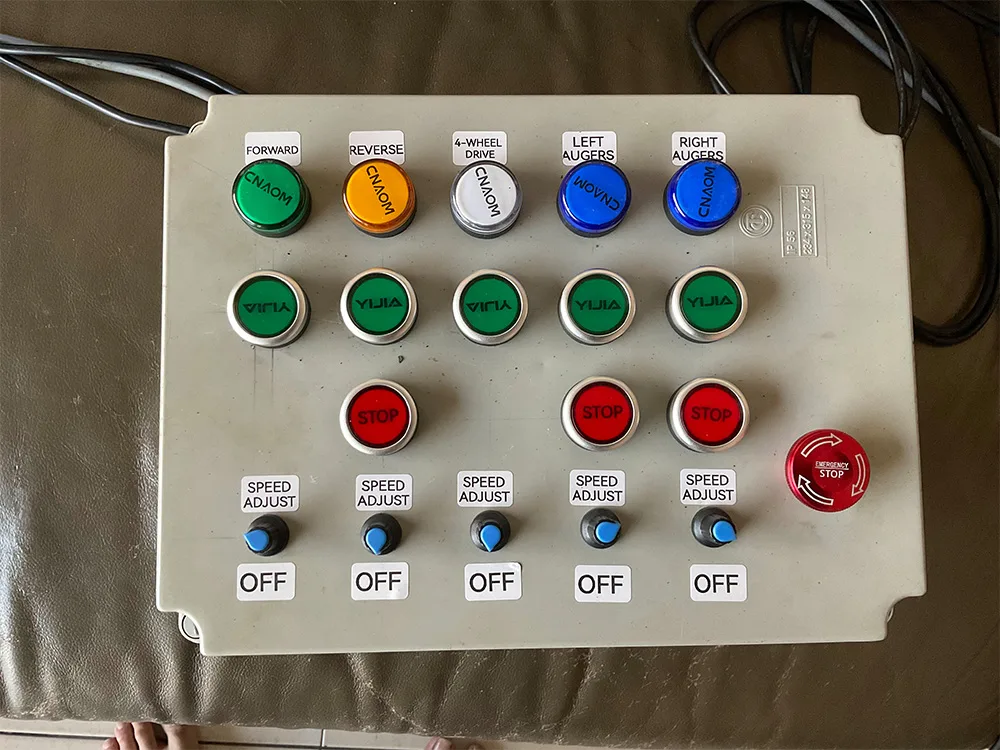 Custom industrial control panel
